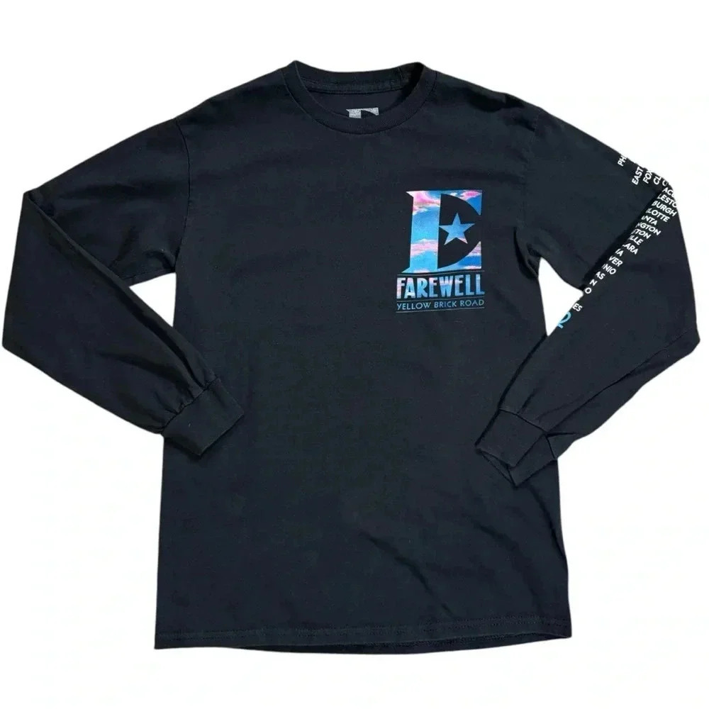 Elton John Singing Elton Long Sleeve Tee (NA 2022 Tour)